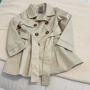 Tahari Classic Beige Coat